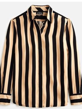 J. Crew striped blouse